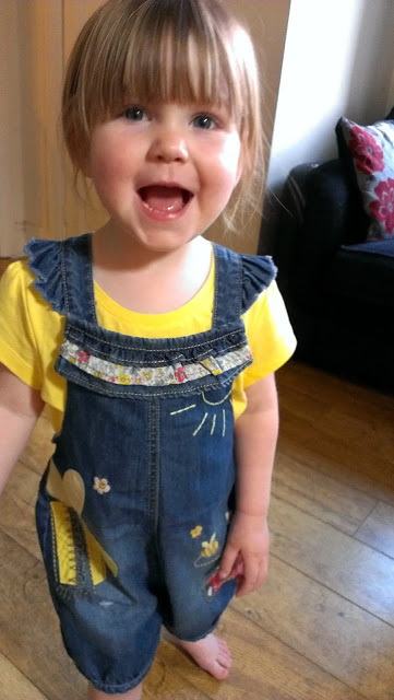 Chloe on her 2nd birthday