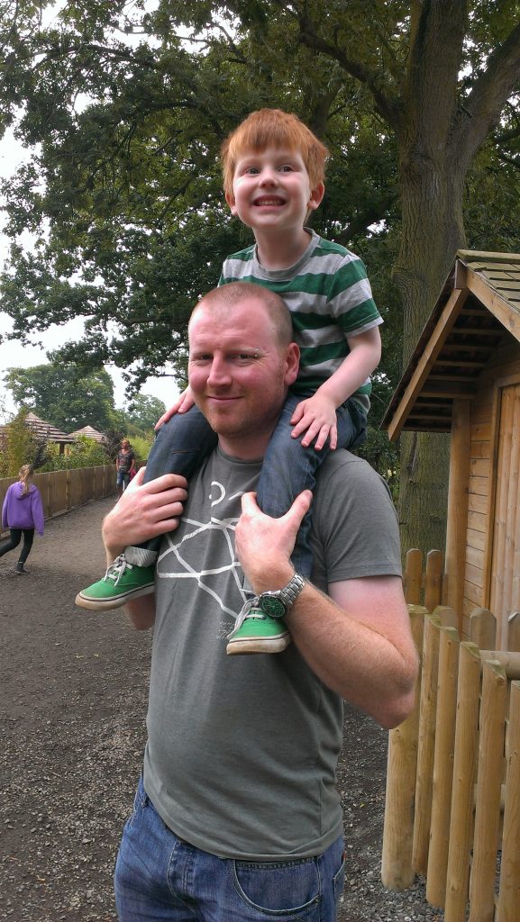 Yorkshire Wildlife Park - Daddy & Ben
