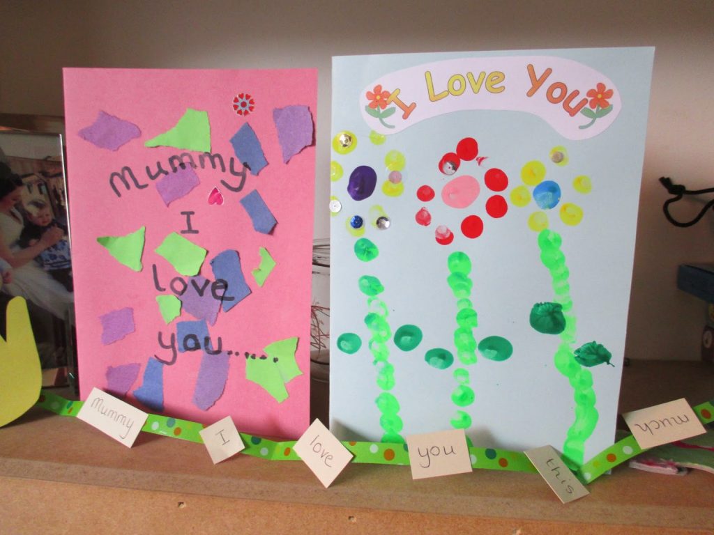 homemade mother's day cards