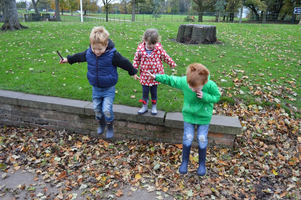 boys jumping