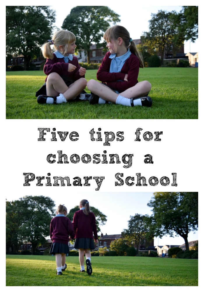 Five top tips for choosing a primary school for your child