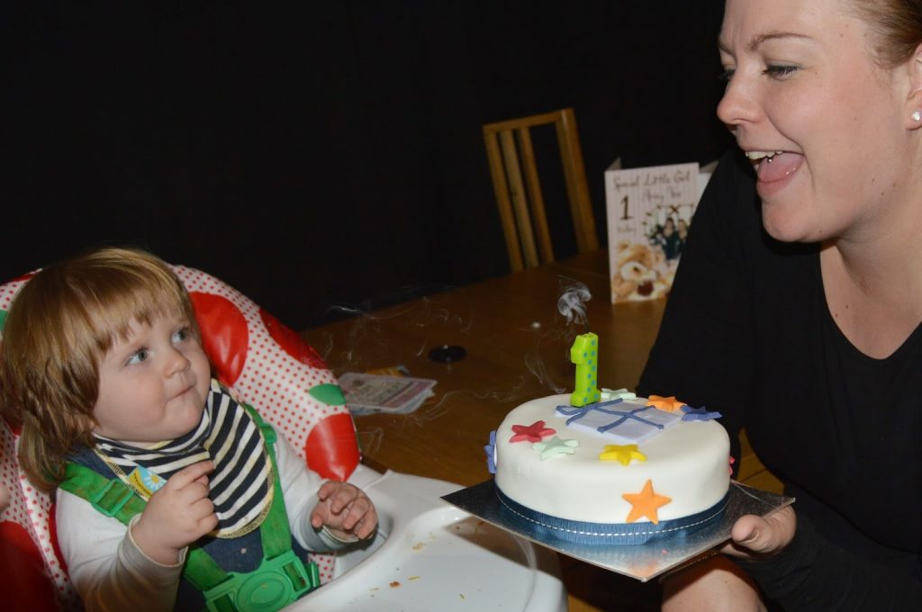 First birthday cake