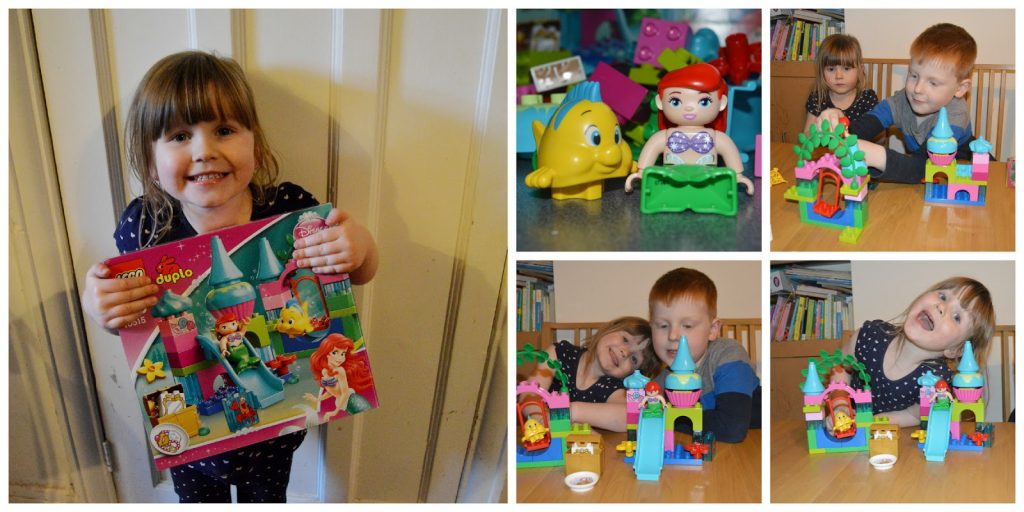 duplo ariel Little Mermaid duplo set with Ariel and Flounder