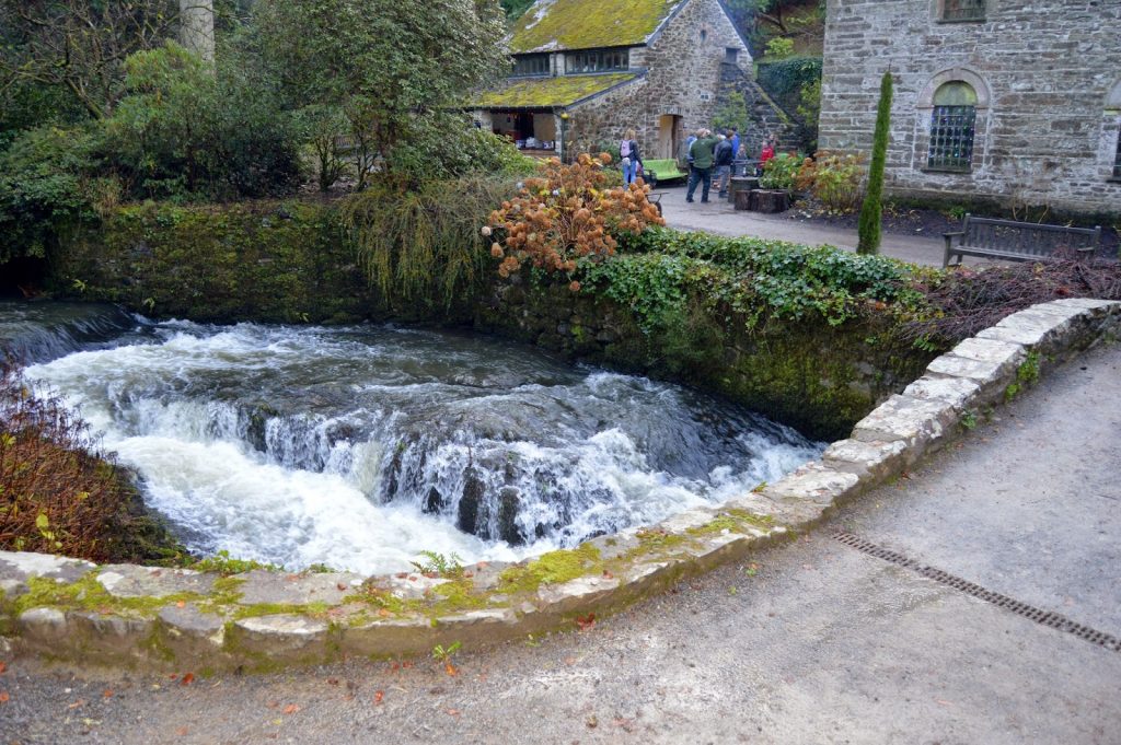 Water features at Bodnant Garden