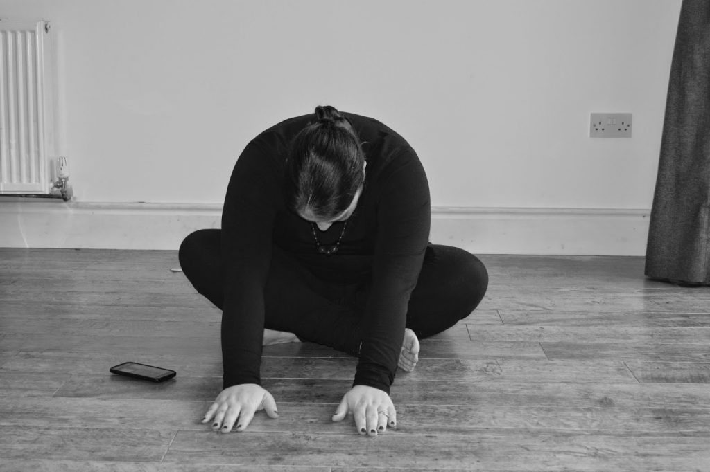 Yoga - bending low