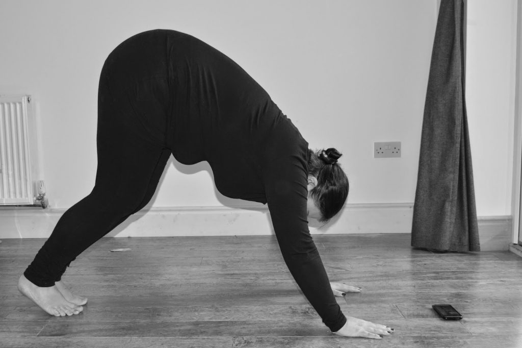 Yoga - downward dog