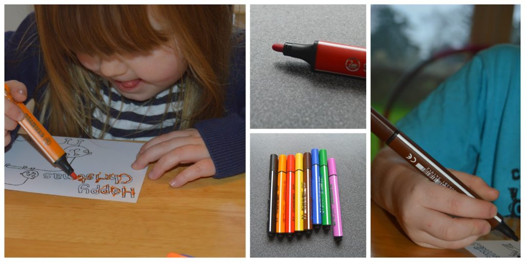 Stabilo felt tip pens