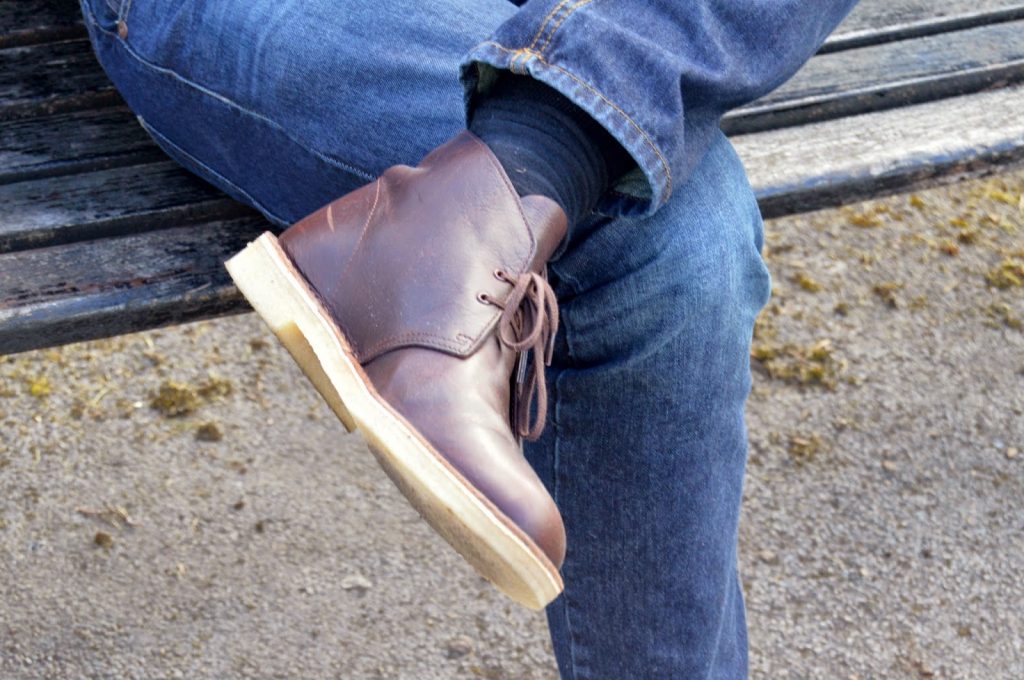 Clarks Original Desert Boots - casual dark brown boot