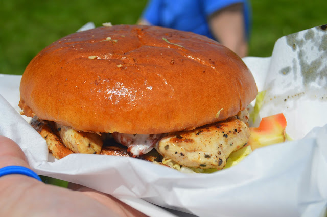 Burger at Geronimo Festival