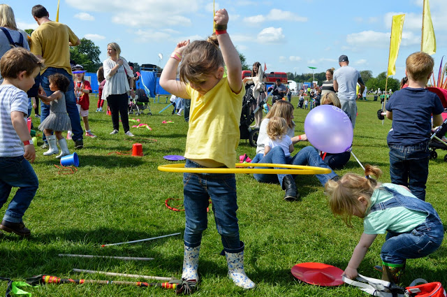 hula hooping at Geronimo Festival