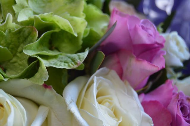 Close up of floral bouquet