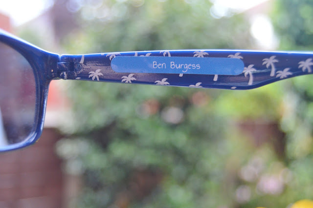 Petit-Fernand mini labels on sunglasses