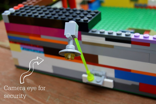 details of LEGO build