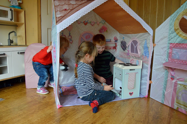 Rose Petal cottage - indoor playhouse for pre schoolers