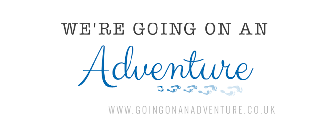 We're going on an adventure logo