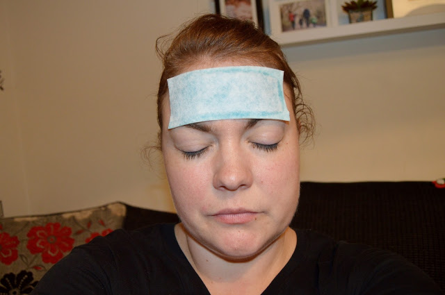 Kool 'n' Soothe forehead strips provide instant relief from headaches and migraine