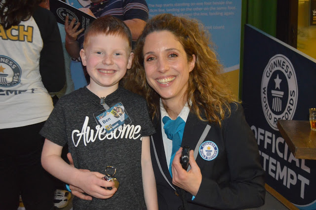 Adjudicator Anna from Guinness World Records
