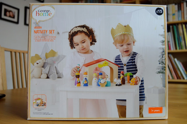 ASDA Wooden Nativity Set