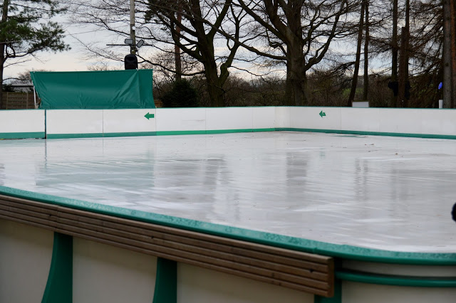 Stockeld Park ice skating rink - Christmas Adventure