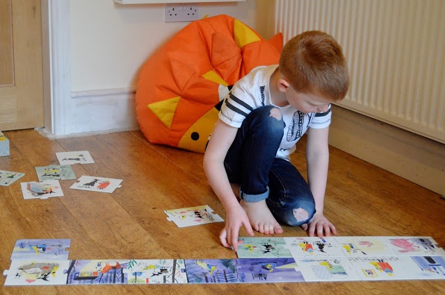 Story telling jigsaw pieces