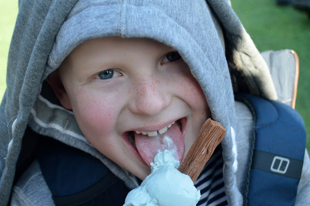 Bubblegum ice cream from The Ice Cream Farm