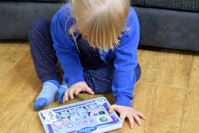My first frozen tablet toy