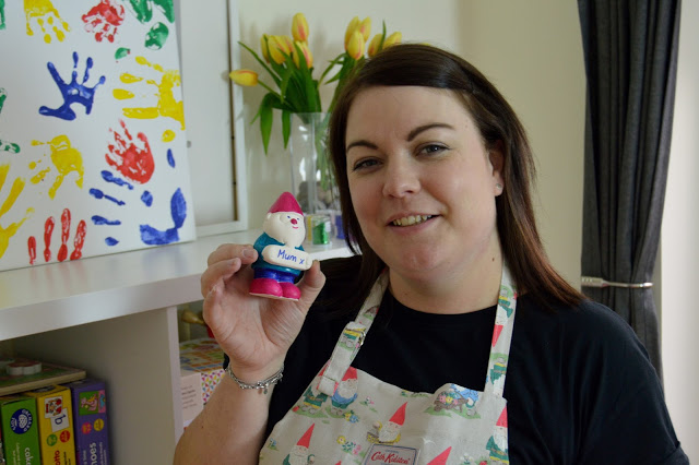 Gnorris the Gnome and Cath Kidston apron