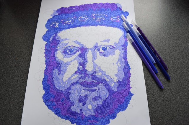 Querkles Masterpieces - Henry VIII
