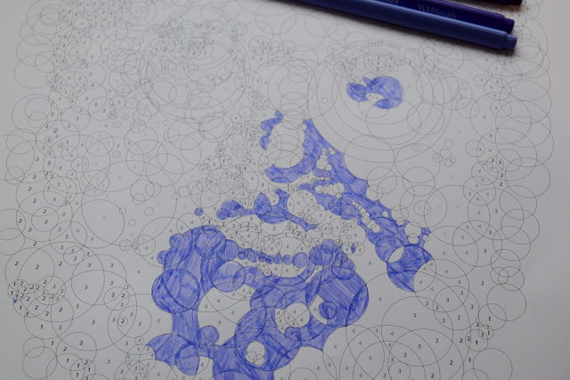 Querkles Masterpieces - one colour