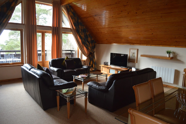 Q Lodges, Slaley Hall Hotel & Spa - Living space