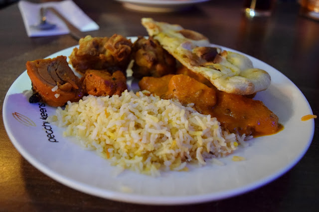 Indian food at Peachy Keens - The Printworks