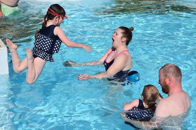 swimming costume with floats