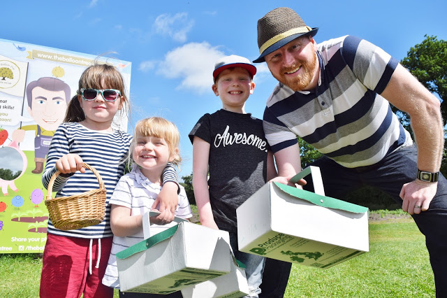 Strawberry picking at The Balloon Tree in York