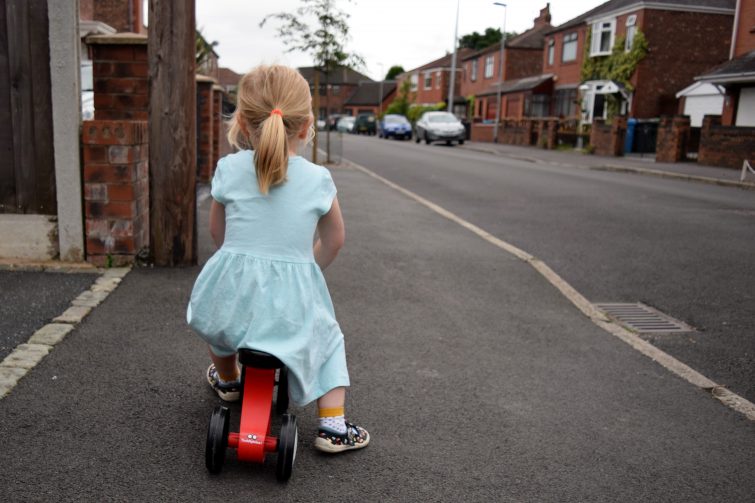 Toddlebike2 outdoors