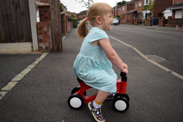 Toddler riding Toddlebike2