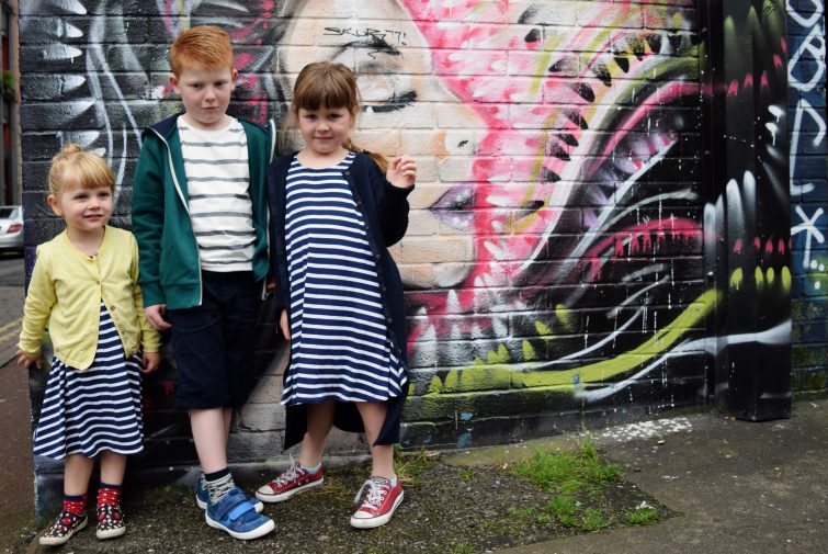 Siblings Manchester street art