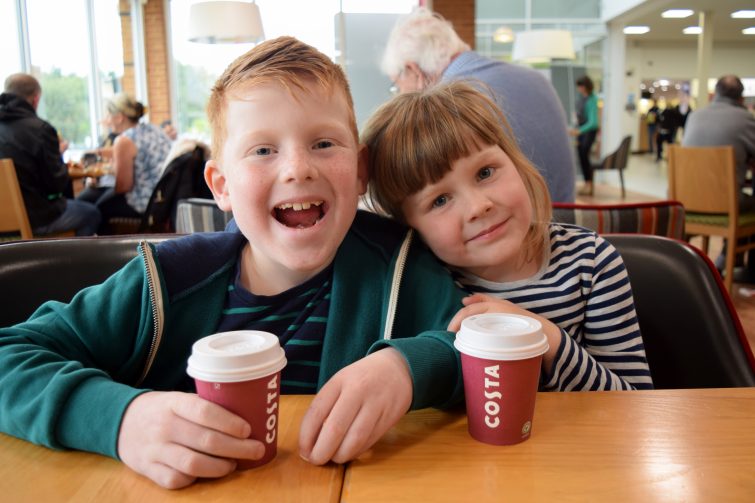 Stopping at Watford Gap for Costa