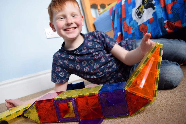 Playmags aeroplane