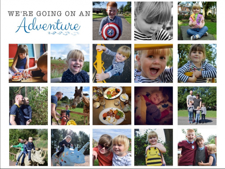 We're going on an adventure Instagram feed