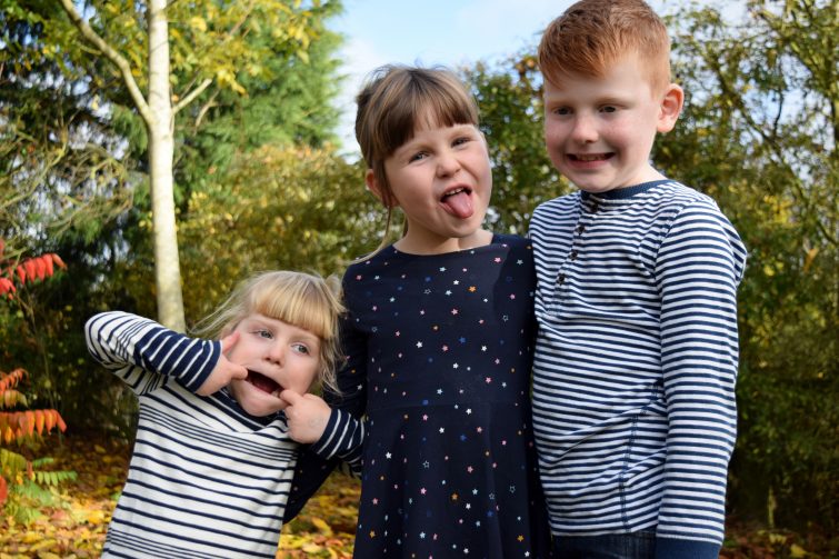 Kids in the garden