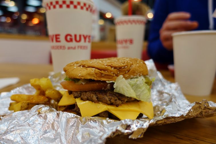 Date Night Five Guys - Ordinary Moments
