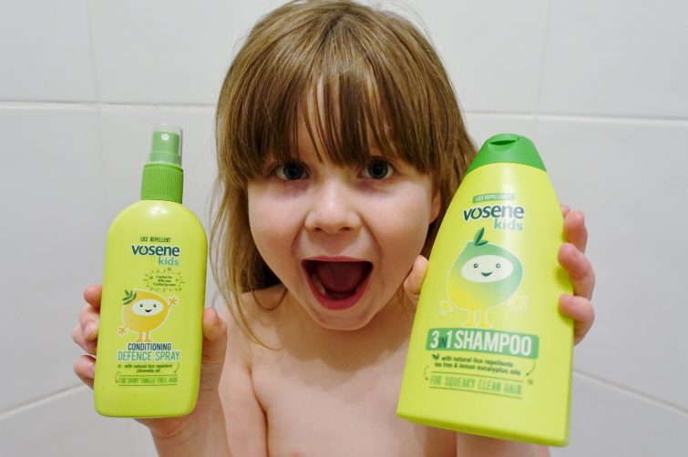 Vosene Kids head lice prevention range
