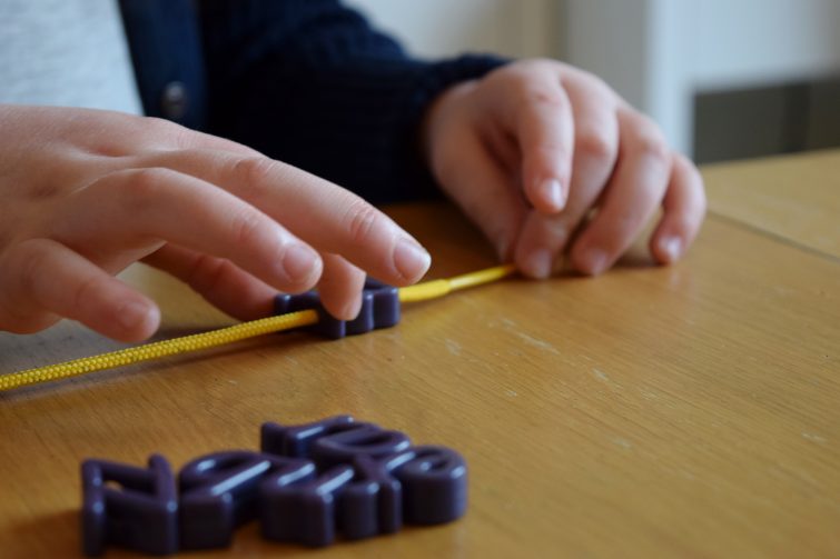 Threading Learning Resources Lacing Letters