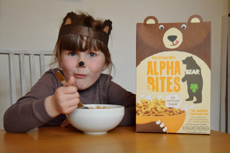 Multigrain BEAR Alphabites for breakfast