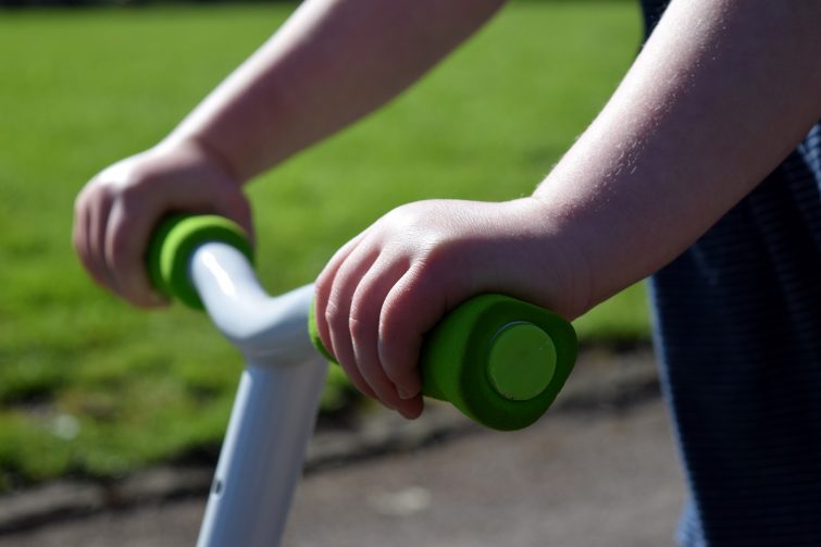 Y Velo Balance Bike padded handle bars