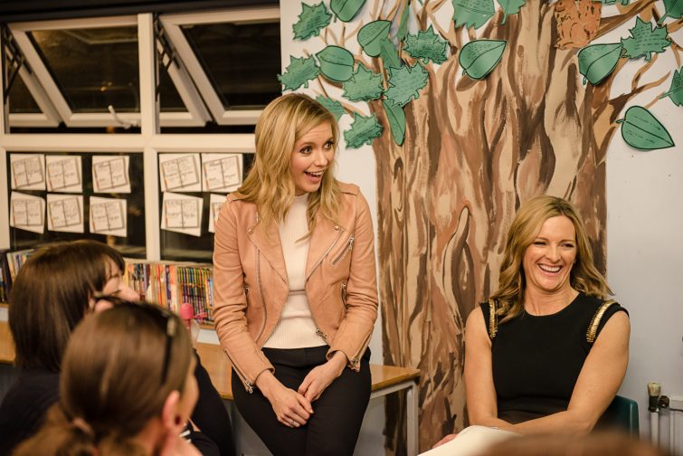 Premier League Primary Stars - chatting with Rachel Riley and Gabby Logan
