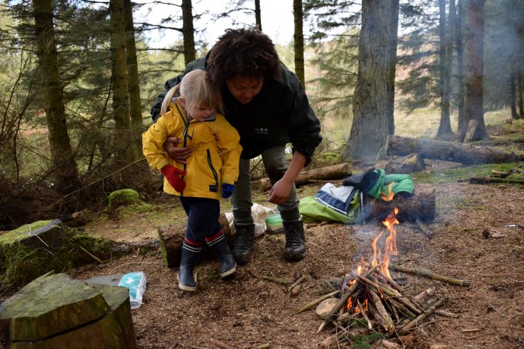 Campfire lit with Beth Collier