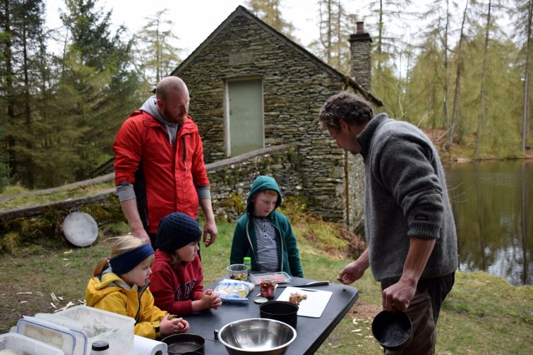 Outdoor cooking with Ben McNutt at Woodsmoke