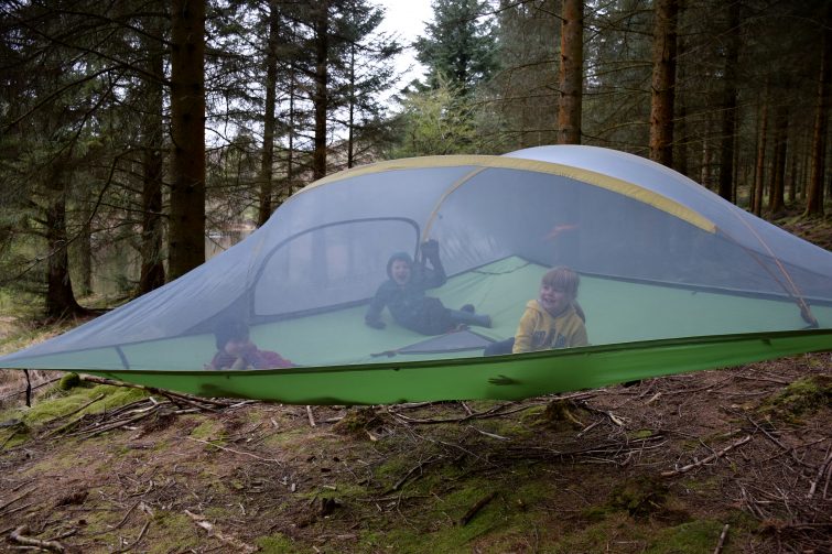 tree tent at Woodsmoke