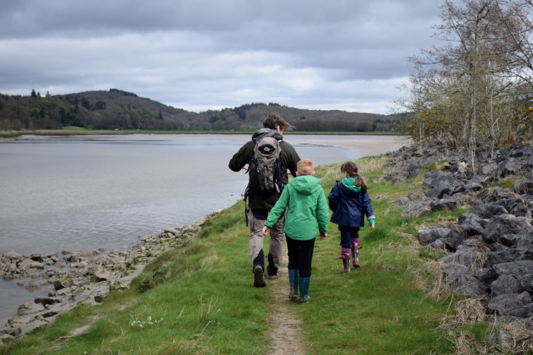 The river bank near Greenodd with Ben McNutt